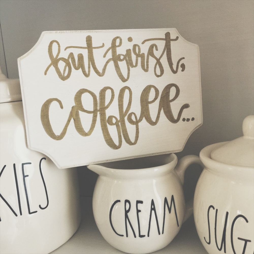 Coffee Sign : made to order